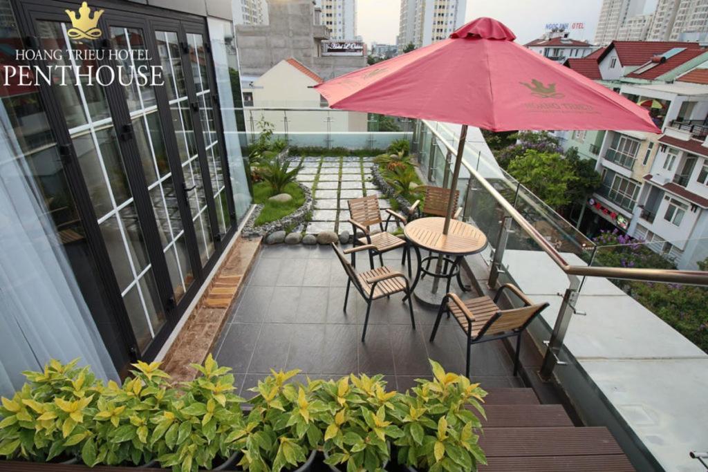 Hoang Trieu Hotel Ho Si Minh-város Kültér fotó